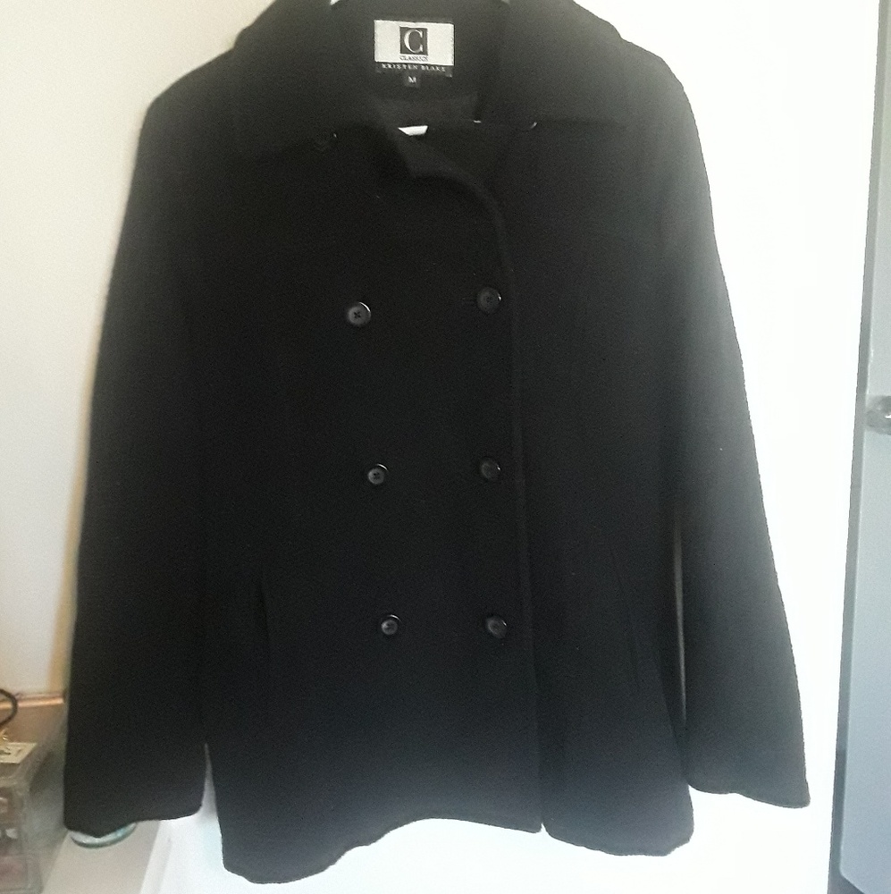 Black coat